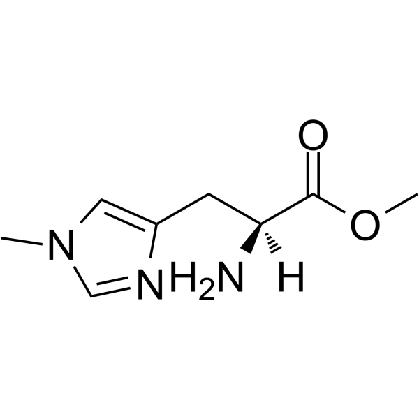 H-His(Nτ-Me)-OH·2HCl Structure