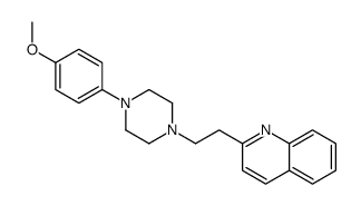 2-[2-[4-(4-methoxyphenyl)piperazin-1-yl]ethyl]quinoline Structure