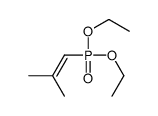 1-diethoxyphosphoryl-2-methylprop-1-ene Structure