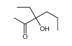 3-ethyl-3-hydroxyhexan-2-one Structure