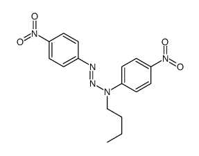 N-butyl-4-nitro-N-[(4-nitrophenyl)diazenyl]aniline结构式