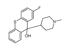 2-fluoro-9-(1-methylpiperidin-4-yl)thioxanthen-9-ol结构式