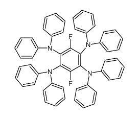 1,4-Difluor-tetrakis-(diphenylamino)benzol Structure