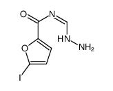 N-(hydrazinylmethylidene)-5-iodofuran-2-carboxamide Structure