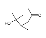 1-[2-(1-Hydroxy-1-methylethyl)cyclopropyl]ethanone结构式