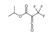 propan-2-yl 3-oxo-2-(trifluoromethyl)prop-2-enoate Structure