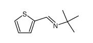 tert-butylthiophen-2-ylmethylenamine结构式