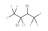 2,3-二溴-2-氯-1,1,1,4,4,4-六氟丁烷结构式