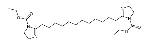 1,12-bis[N,N'-(ethyloxycarbonyl) imidazolin-2-yl]dodecane Structure