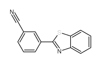 3-Benzothiazol-2-yl-benzonitrile结构式