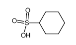 cyclohexane sulfonic acid Structure