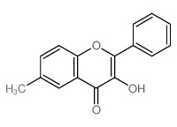 6-Methylflavonol structure