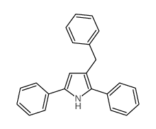 3-benzyl-2,5-diphenyl-1H-pyrrole Structure