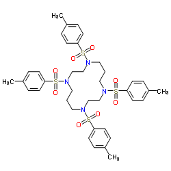 1,4,8,11-四[(4-甲基苯基)磺酰基]-1,4,8,11-四氮杂环十四烷图片