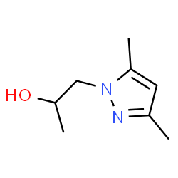 1H-Pyrazole-1-ethanol,-alpha-,3,5-trimethyl-结构式