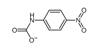 N-(4-nitrophenyl)carbamate ion结构式