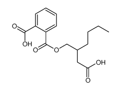 Mono[2-(carboxymethyl)hexyl] Phthalate Structure