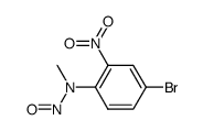 4-bromo-N-methyl-2-nitro-N-nitroso-aniline Structure