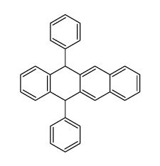 5,12-diphenyl-5,12-dihydro-naphthacene Structure