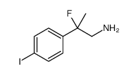 Benzeneethanamine, β-fluoro-4-iodo-β-methyl结构式