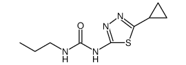 Urea, N-(5-cyclopropyl-1,3,4-thiadiazol-2-yl)-N'-propyl Structure