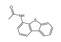 N-dibenzothiophen-4-yl-acetamide结构式