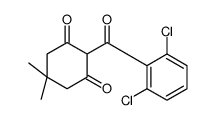 2-(2,6-dichlorobenzoyl)-5,5-dimethylcyclohexane-1,3-dione结构式