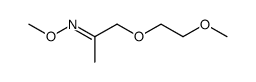 (E)-(4,7-Dioxa-2-octanone O-methyloxime)结构式