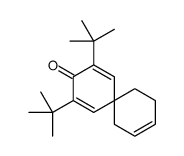 2,4-ditert-butylspiro[5.5]undeca-1,4,9-trien-3-one Structure