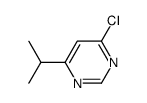 4-Chloro-6-isopropylpyrimidine Structure