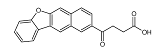 4-benzo[b]naphtho[2,3-d]furan-9-yl-4-oxo-butyric acid Structure