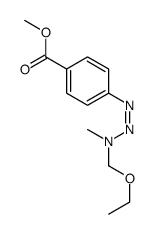 methyl 4-[[ethoxymethyl(methyl)amino]diazenyl]benzoate Structure