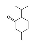 (±)-menthone Structure