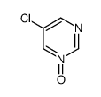 (9CI)-5-氯嘧啶 1-氧化物结构式