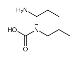 propanaminium propylcarbamate Structure