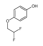 4-(2,2-difluoroethoxy)phenol Structure