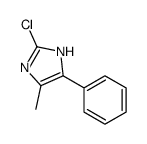 2-chloro-5-methyl-4-phenyl-1H-imidazole结构式