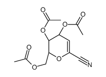 4,5,7-TRI-O-ACETYL-2,6-ANHYDRO-3-DEOXY-D-ARABINO-HEPT-2-ENONONITRILE, picture