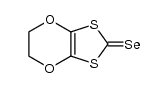 5,6-dihydro-[1,3]dithiolo[4,5-b][1,4]dioxine-2-selenone结构式