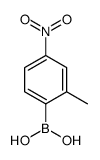 2-Methyl-4-nitrophenylboronic acid structure