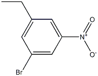 1-bromo-3-ethyl-5-nitrobenzene Structure