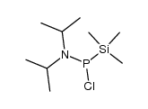 (i-Pr2N)-chloro(trimethylsilyl)phosphine Structure