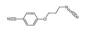 4-(3-azidopropoxy)benzonitrile Structure