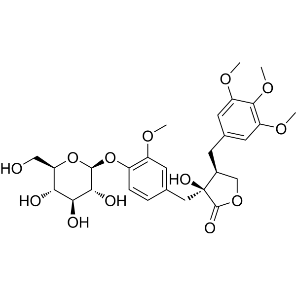5-Methoxytracheloside结构式