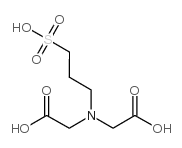 Homotaurine N,N-Diacetic Acid结构式