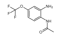 2-amino-4-trifluoromethoxy-N-acetylaniline Structure