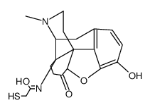 14-thioglycolamido-7,8-dihydromorphinone Structure