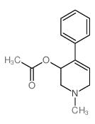 3-Pyridinol,1,2,3,6-tetrahydro-1-methyl-4-phenyl-, 3-acetate picture