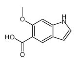 6-methoxy-1H-indole-5-carboxylic acid图片