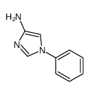 1-苯基- 1H -咪唑-4-胺结构式